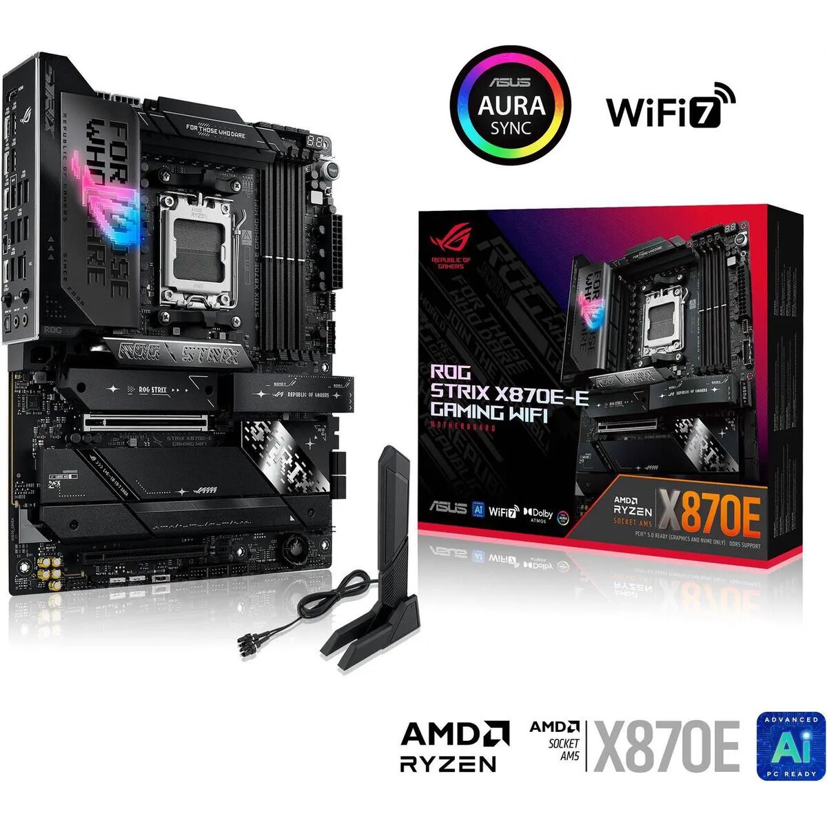Motherboard ASUS ROG STRIX X870E-E GAMING WIFI Socket AM5 ATX