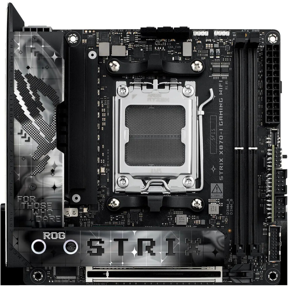 Motherboard ASUS ROG STRIX X870‑I GAMING WiFi Socket AM5 Mini ITX - Imagen 2