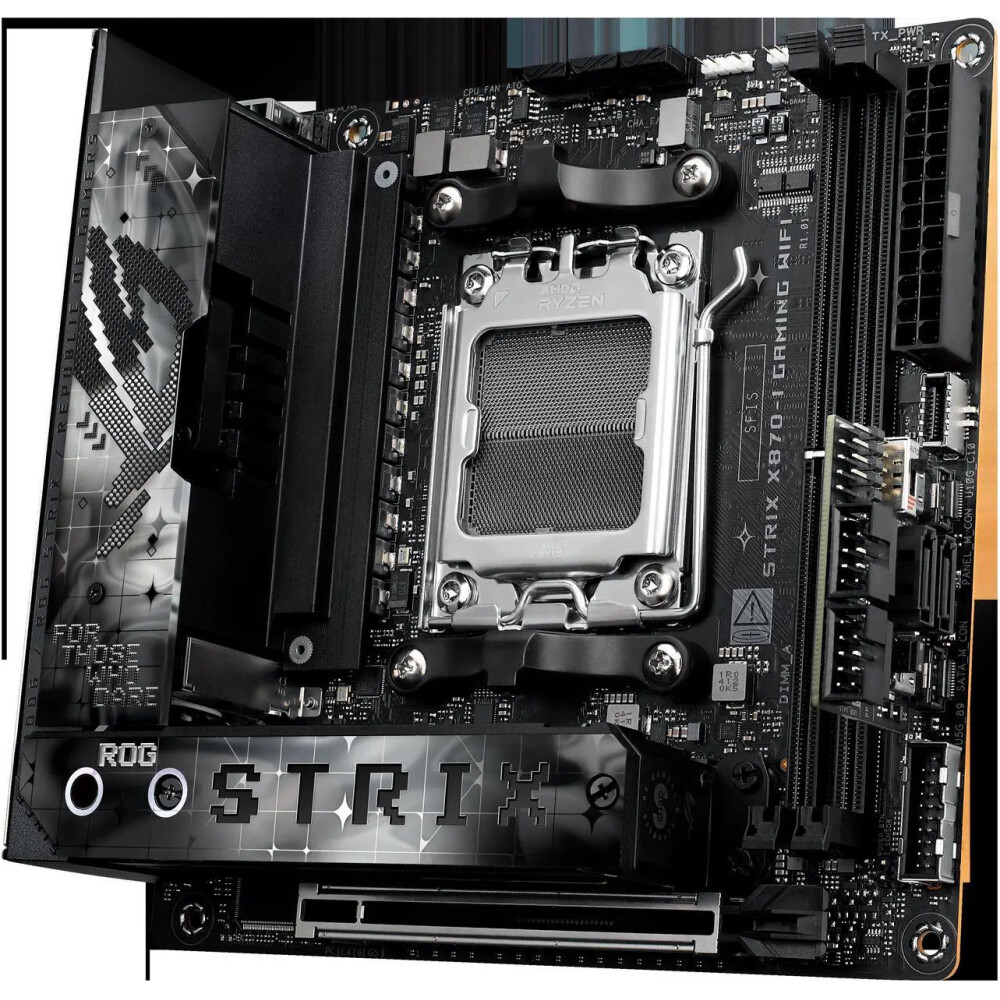 Motherboard ASUS ROG STRIX X870‑I GAMING WiFi Socket AM5 Mini ITX - Imagen 3