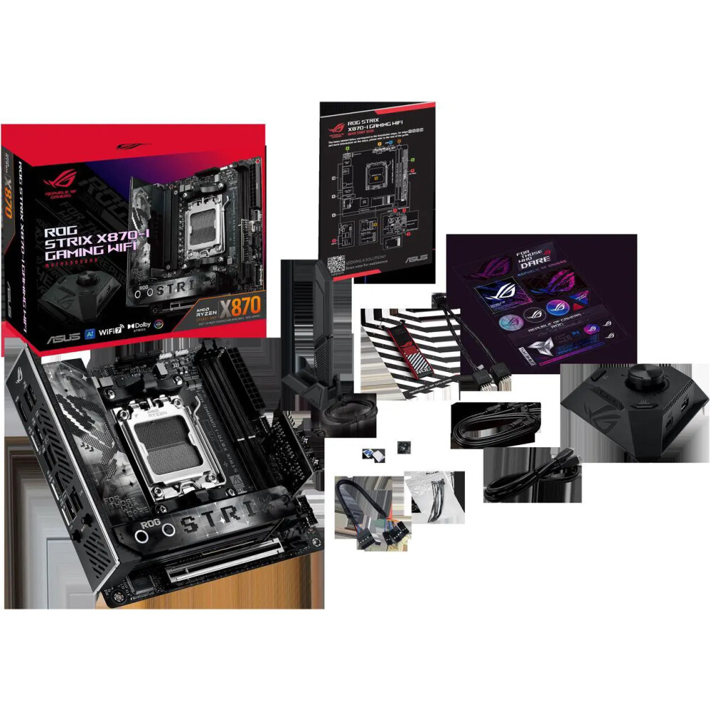 Motherboard ASUS ROG STRIX X870‑I GAMING WiFi Socket AM5 Mini ITX - Imagen 5