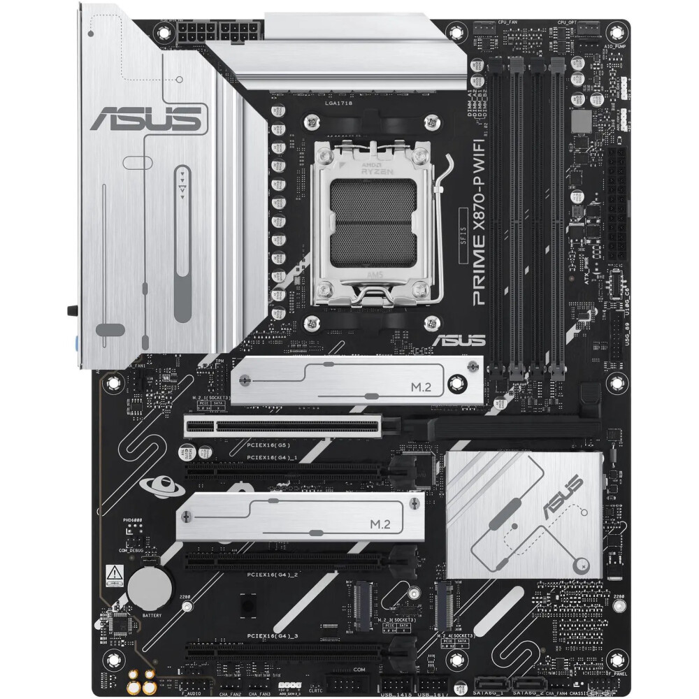 Motherboard ASUS PRIME X870-P WiFi Socket AM5 ATX - Imagen 2