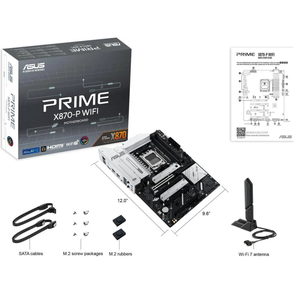 Motherboard ASUS PRIME X870-P WiFi Socket AM5 ATX - Imagen 6