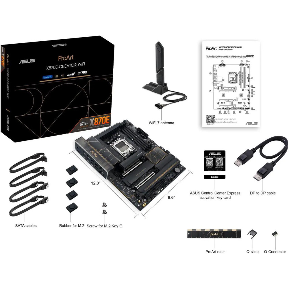 Motherboard ASUS ProArt X870E‑CREATOR WiFi Socket AM5 ATX - Imagen 9