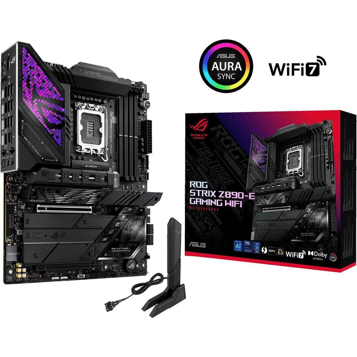 Motherboard ASUS ROG STRIX Z890-E GAMING WIFI Socket LGA1851 ATX