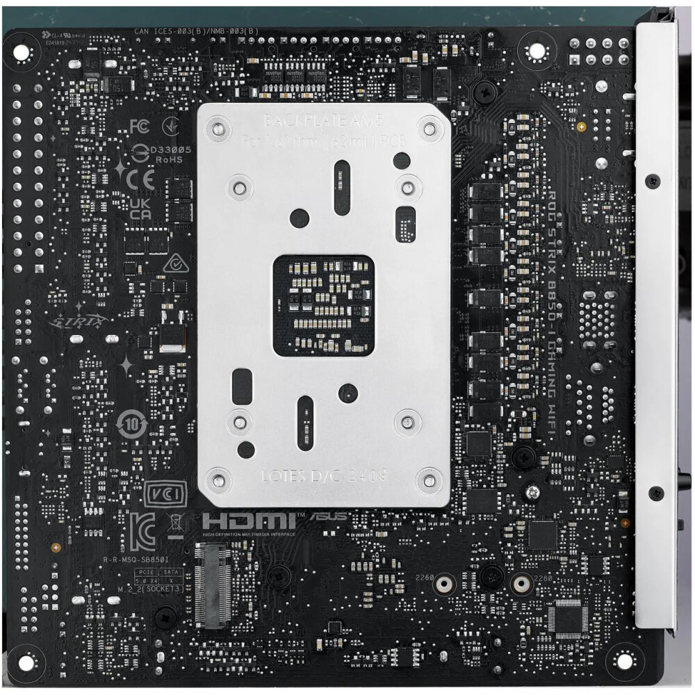 Motherboard ASUS ROG STRIX B850‑I GAMING WiFi Socket AM5 Mini ITX - Imagen 4