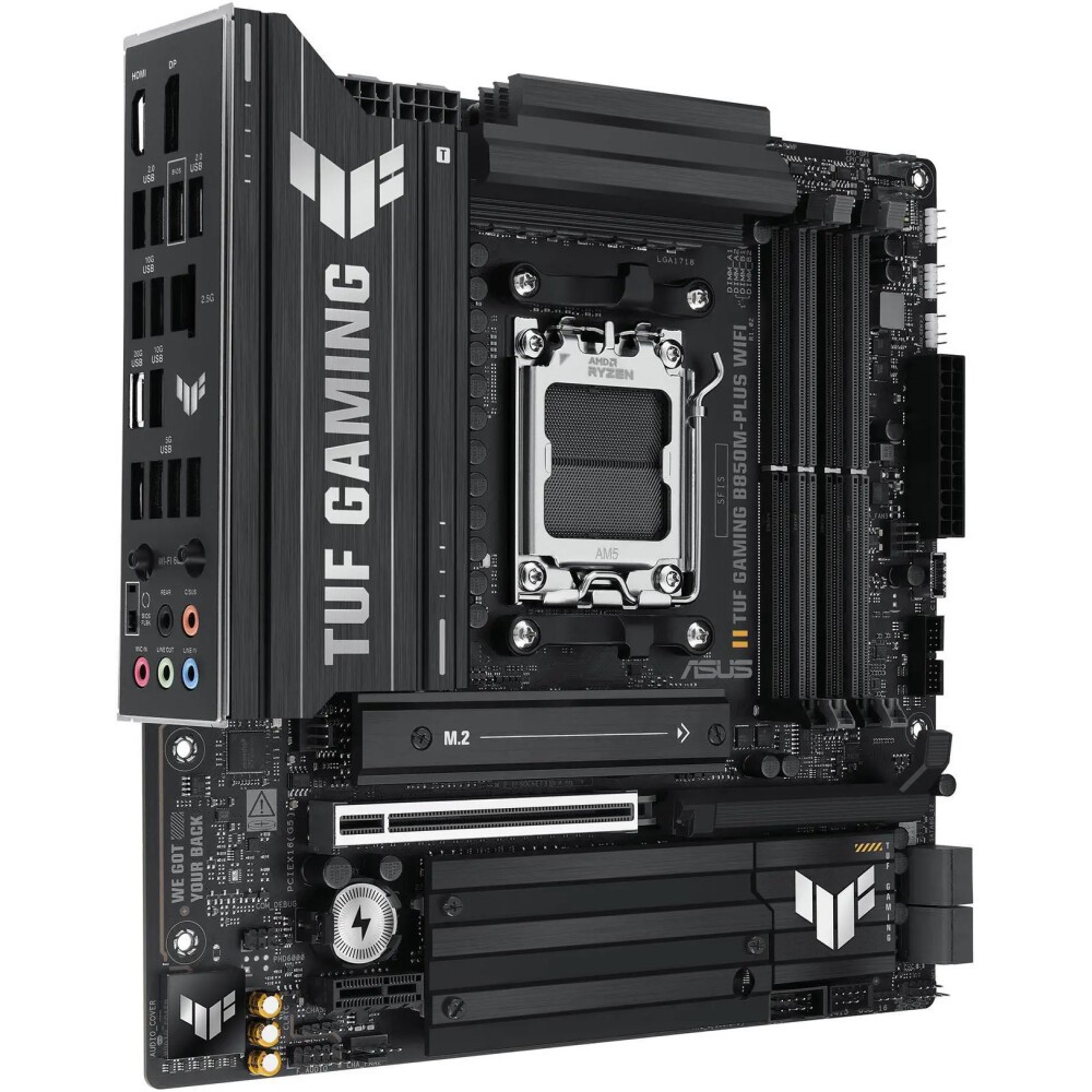 Motherboard ASUS TUF GAMING B850M-PLUS WiFi Socket AM5 Micro ATX - Imagen 3