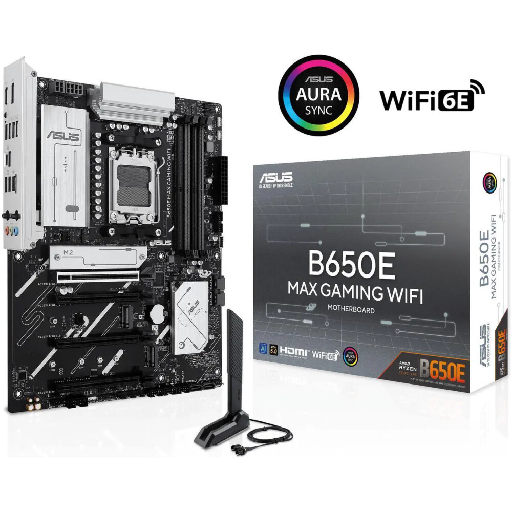 Motherboard ASUS B650E MAX GAMING WIFI Socket AM5 ATX - Imagen 3