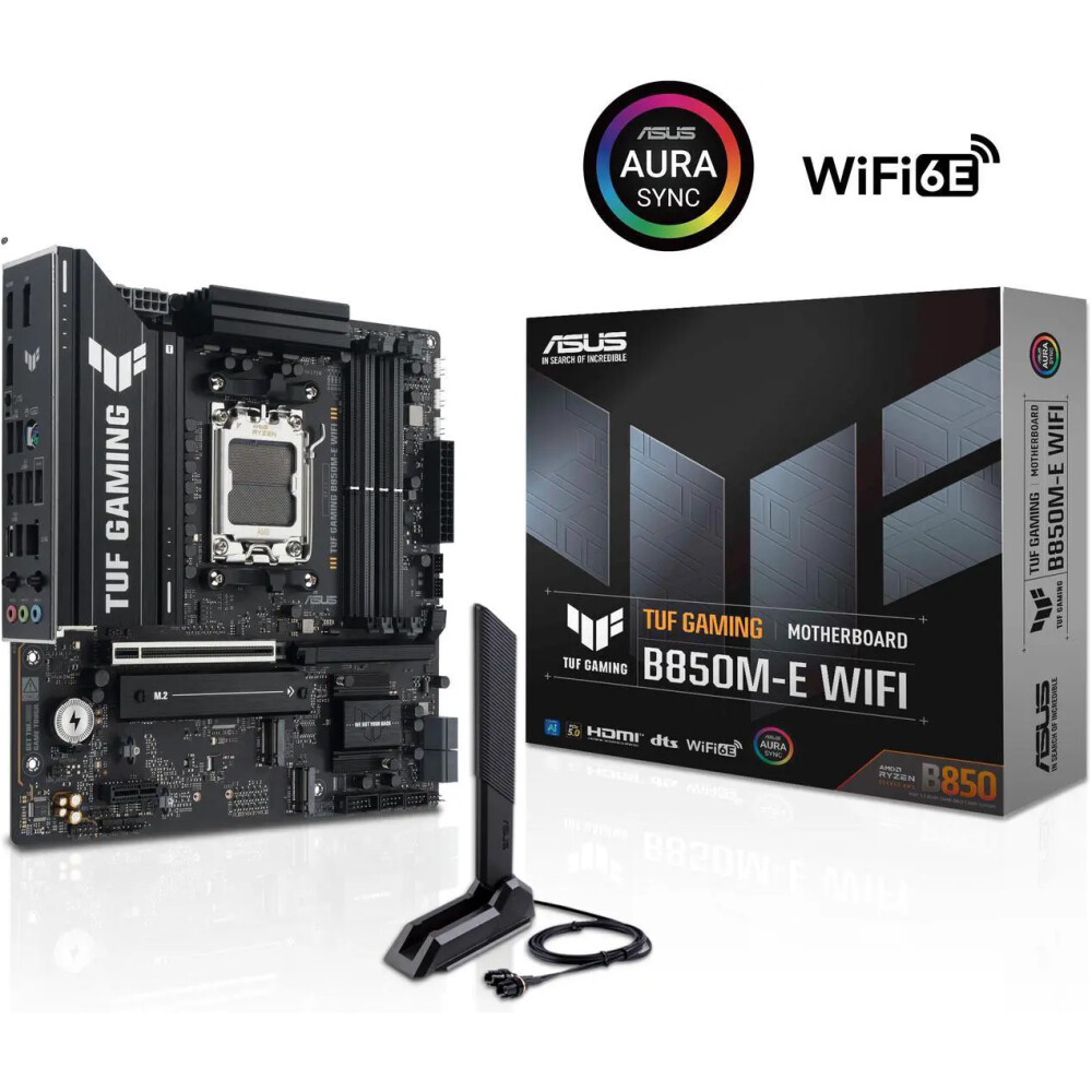 Motherboard ASUS TUF GAMING B850M-E WIFI Socket AM5 Micro ATX - Imagen 1