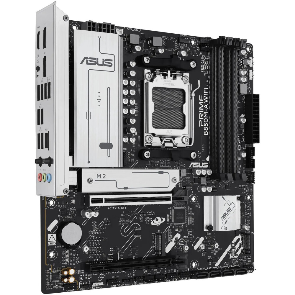 Motherboard ASUS PRIME B850M-A WIFI-CSM Socket AM5 Micro ATX - Imagen 2