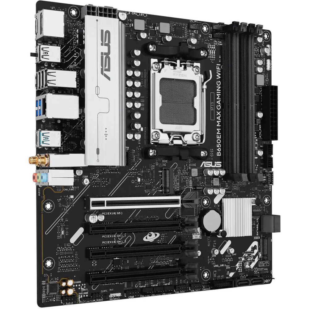 Motherboard ASUS B650EM MAX GAMING WIFI Socket AM5 Micro ATX - Imagen 5