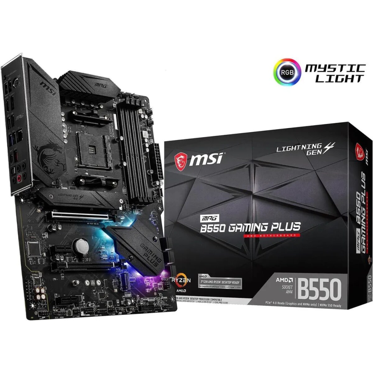 Motherboard MSI MPG B550 GAMING PLUS Socket AM4 ATX