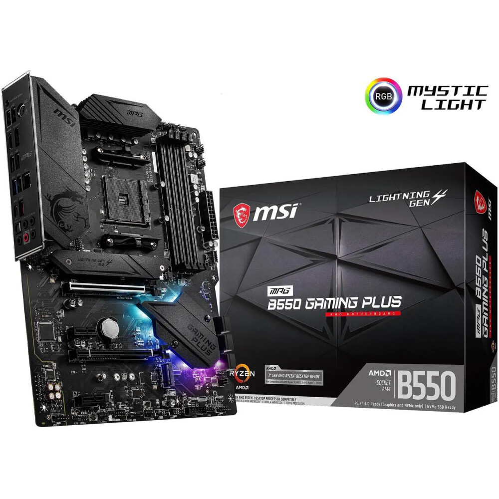 Motherboard MSI MPG B550 GAMING PLUS Socket AM4 ATX - Imagen 9
