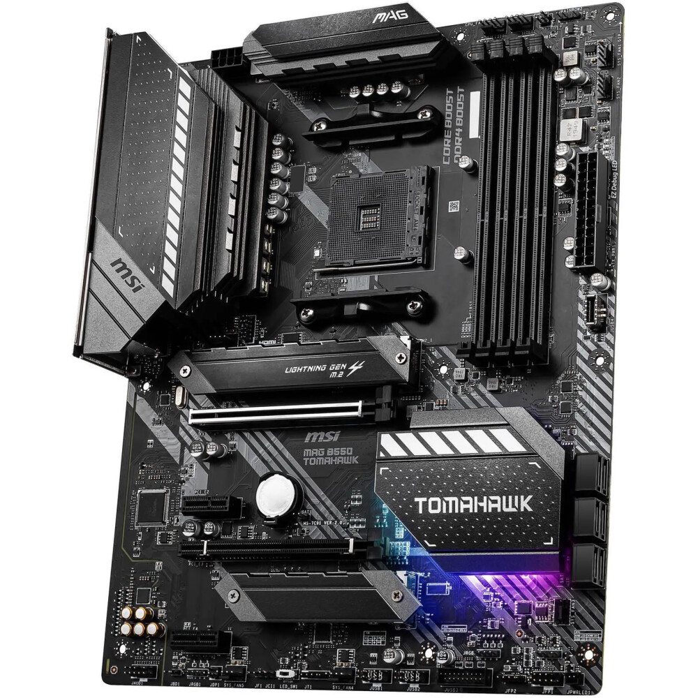 Motherboard MSI MAG B550 TOMAHAWK Socket AM4 ATX - Imagen 3