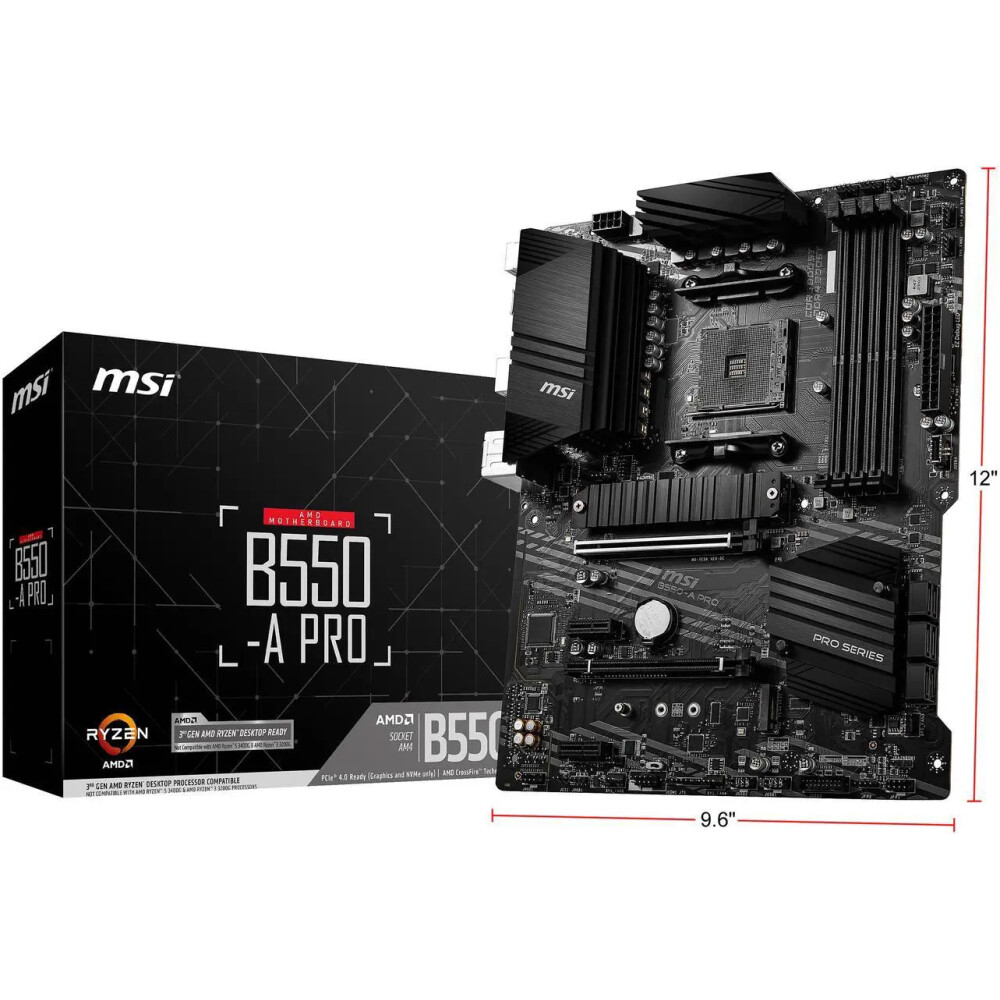 Motherboard MSI PRO B550-A PRO Socket AM4 ATX - Imagen 10