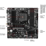 Motherboard MSI PRO B550M PRO-VDH WIFI Socket AM4 Micro ATX - Imagen 2