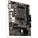 Motherboard MSI A520M‑A PRO Socket AM4 Micro ATX - Imagen 2