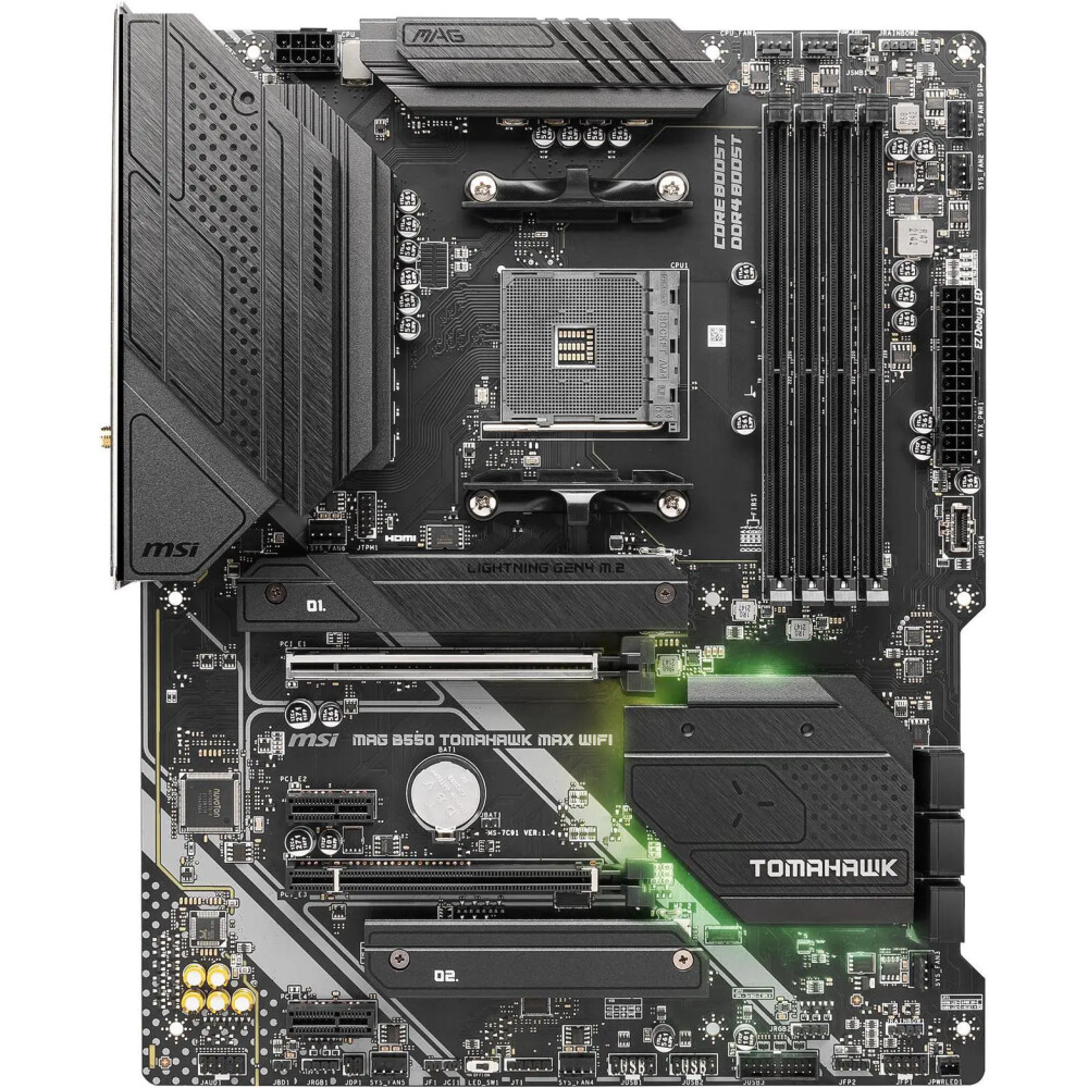 Motherboard MSI MAG B550 TOMAHAWK MAX WIFI Socket AM4 ATX - Imagen 7