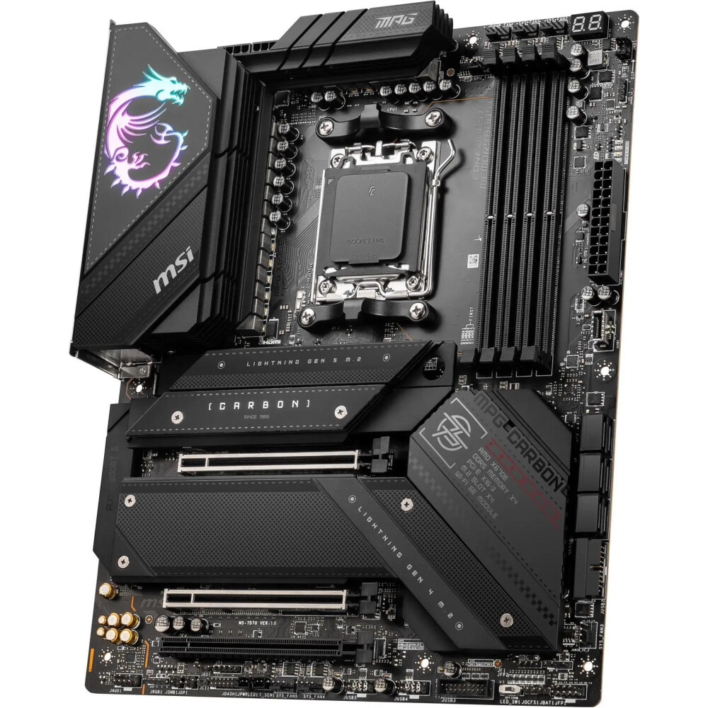 Motherboard MSI MPG X670E CARBON WiFi Socket AM5 ATX - Imagen 6