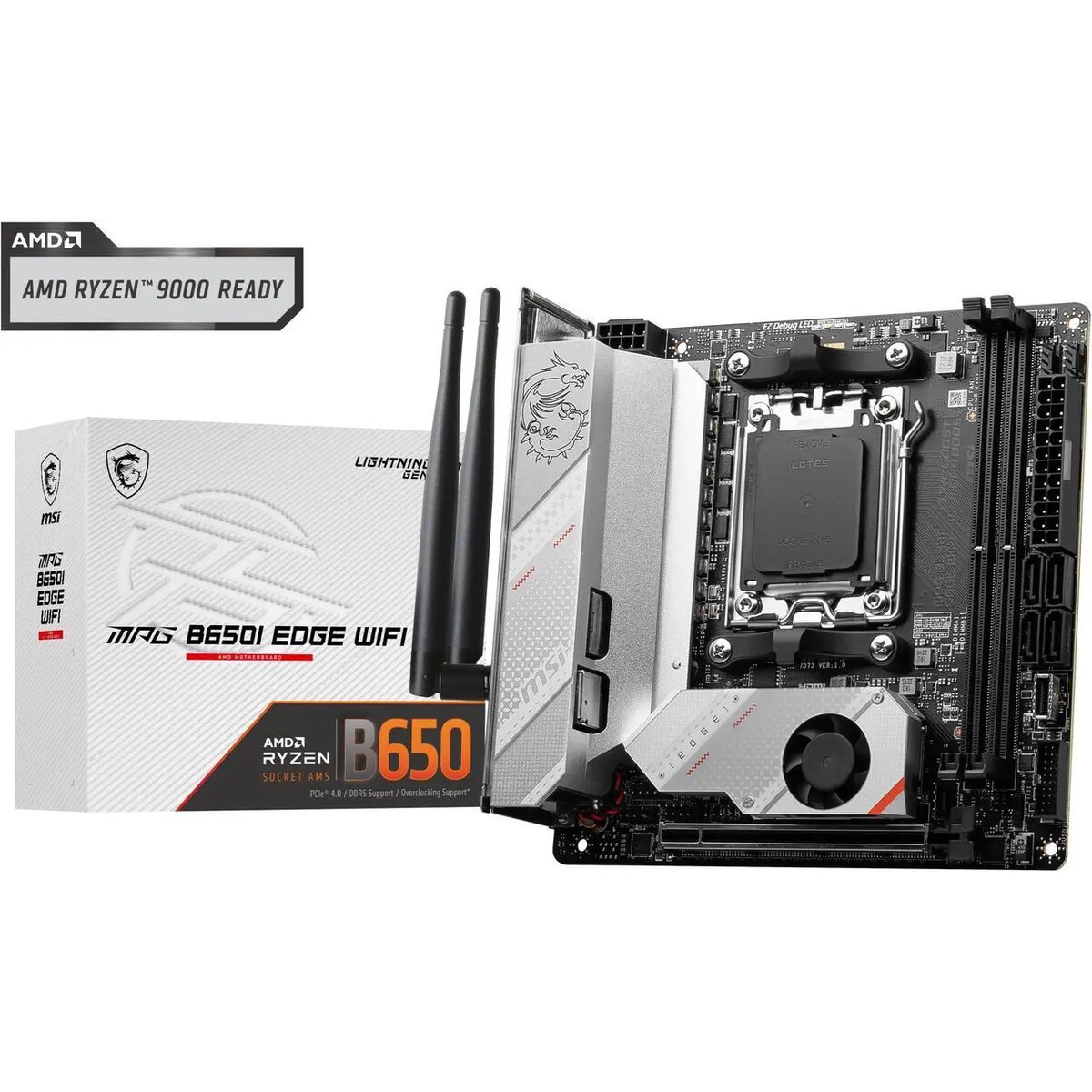 Motherboard MSI MPG B650I EDGE WiFi Socket AM5 Mini ITX