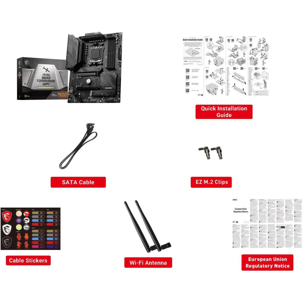 Motherboard MSI MAG B650 TOMAHAWK WiFi AM5 ATX - Imagen 8