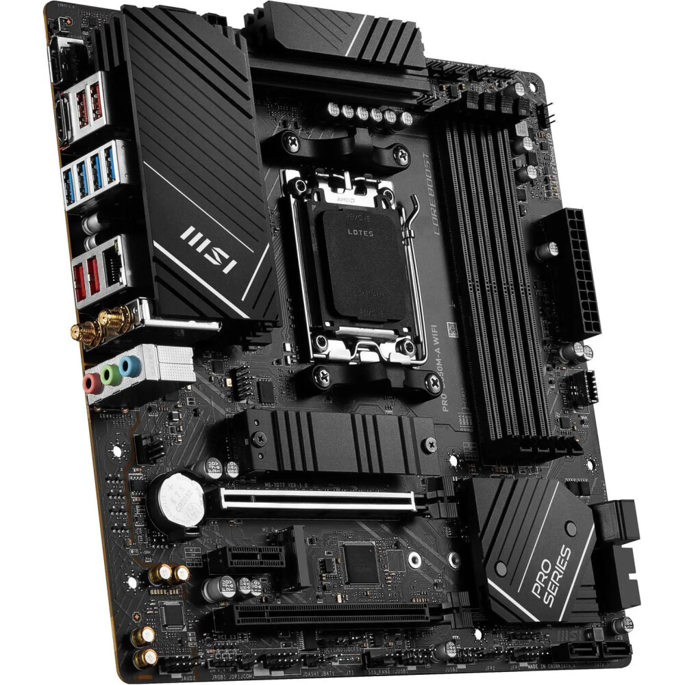 Motherboard MSI PRO B650M-A WiFi Socket AM5 Micro ATX - Imagen 7