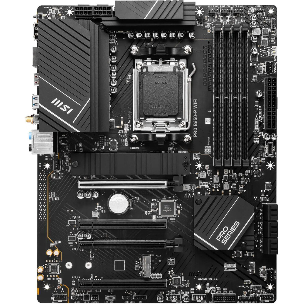 Motherboard MSI PRO B650-P WiFi AM5 ATX - Imagen 3