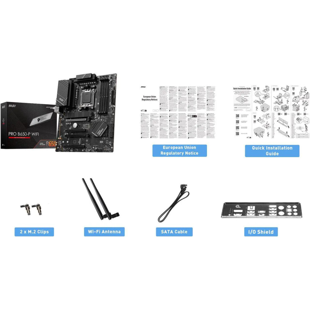 Motherboard MSI PRO B650-P WiFi AM5 ATX - Imagen 8