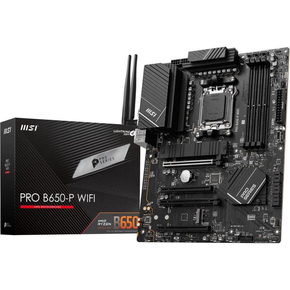 Motherboard MSI PRO B650-P WiFi AM5 ATX - Imagen 2