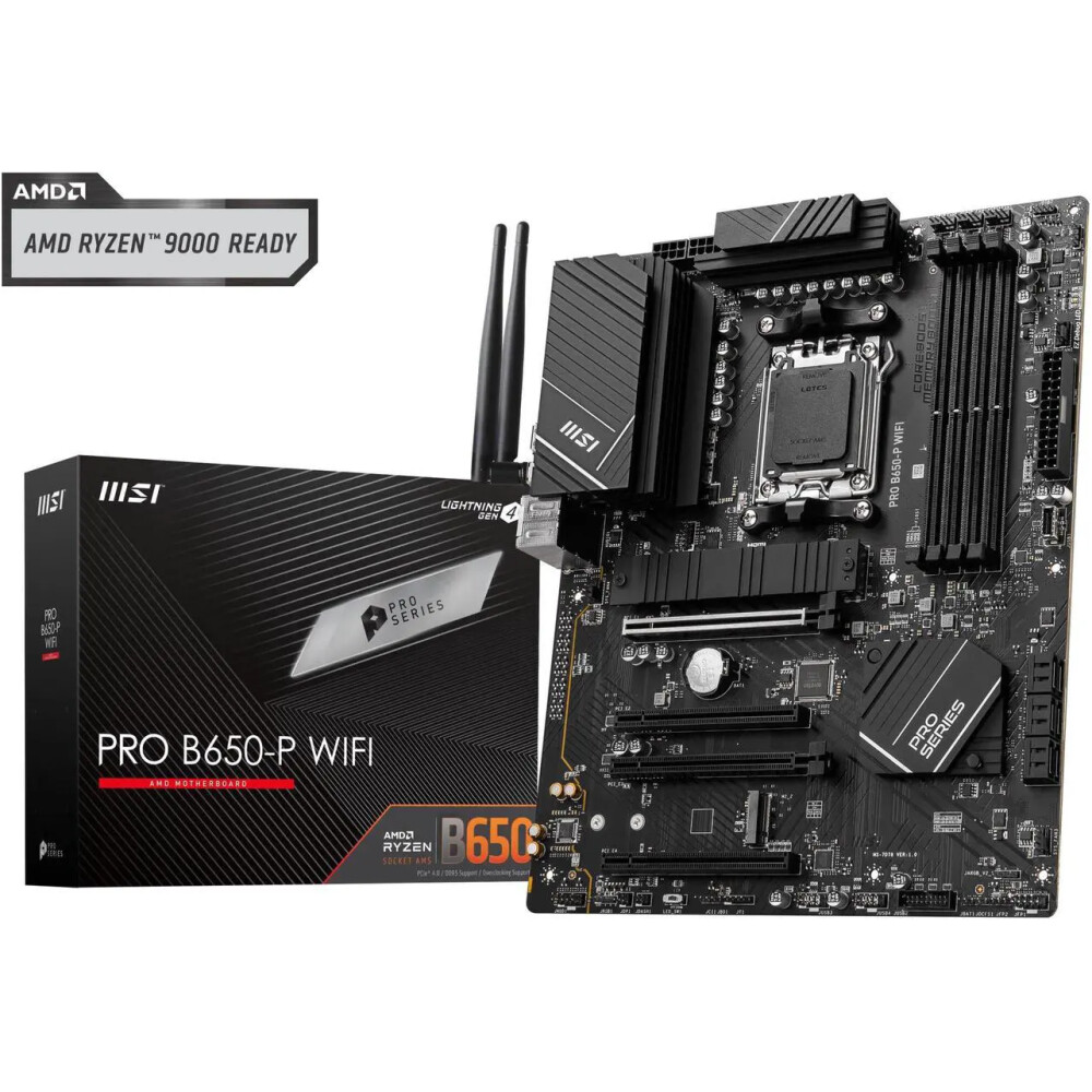 Motherboard MSI PRO B650-P WiFi AM5 ATX - Imagen 1