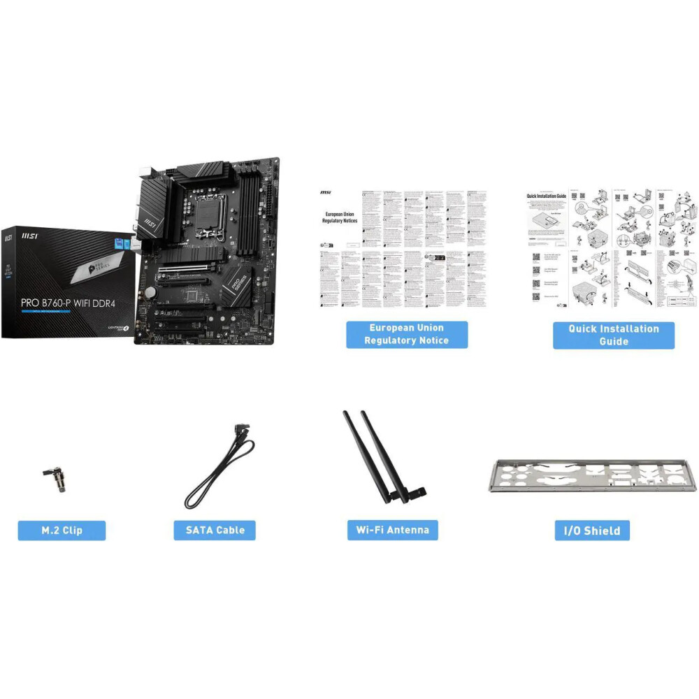 Motherboard MSI PRO B760-P WIFI DDR4 Socket LGA 1700 ATX - Imagen 7