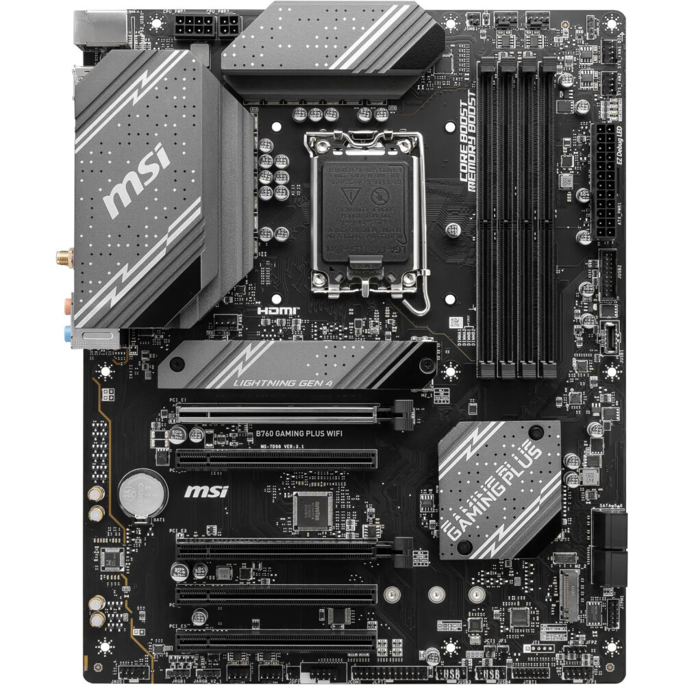 Motherboard MSI B760 GAMING PLUS WIFI Socket LGA 1700 ATX - Imagen 2