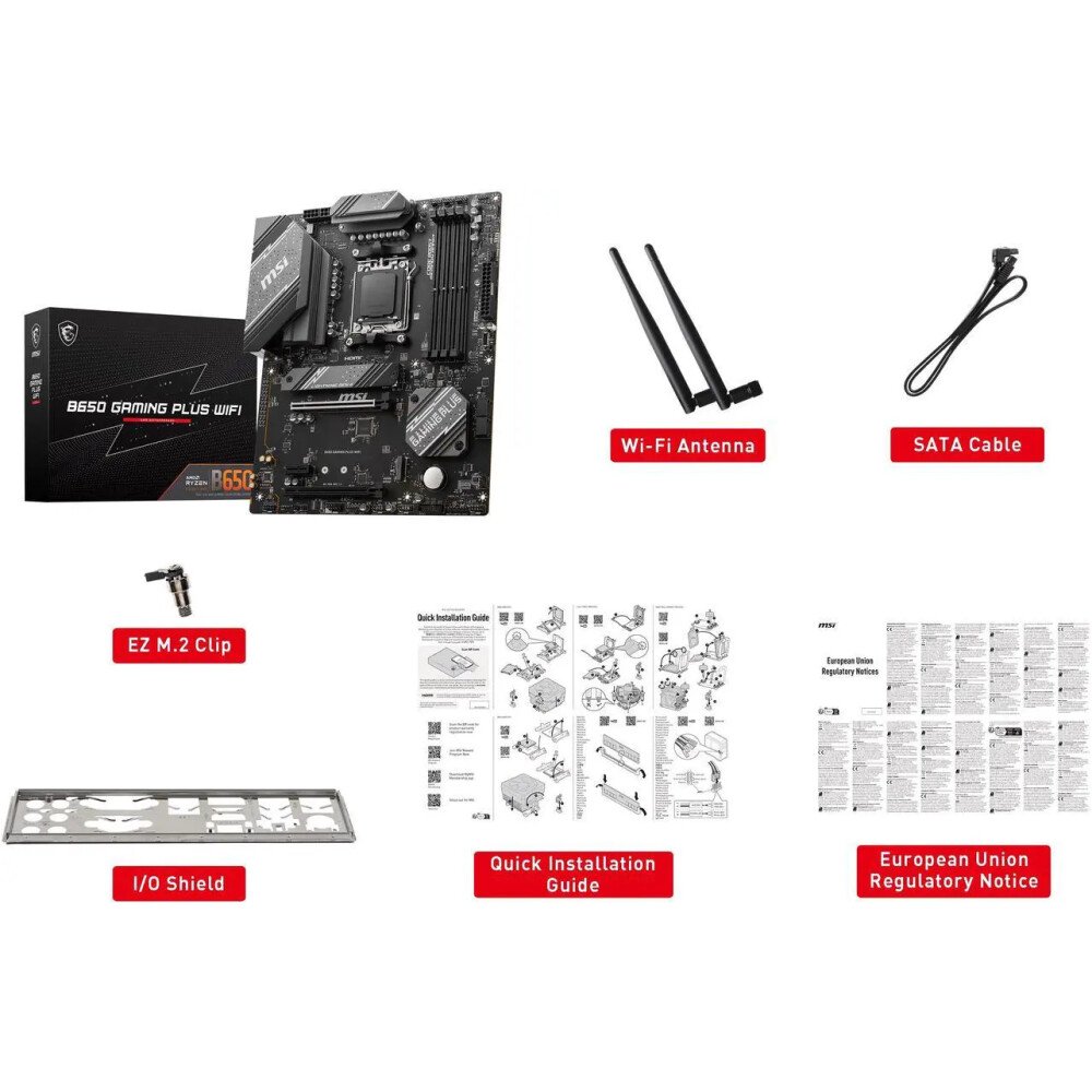Motherboard MSI B650 GAMING PLUS WiFi AM5 ATX - Imagen 9