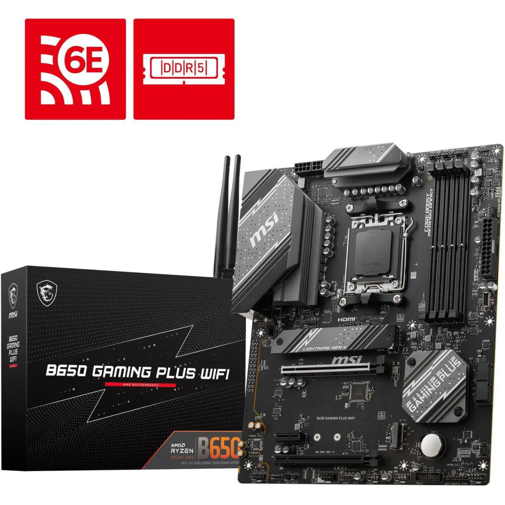 Motherboard MSI B650 GAMING PLUS WiFi AM5 ATX - Imagen 2