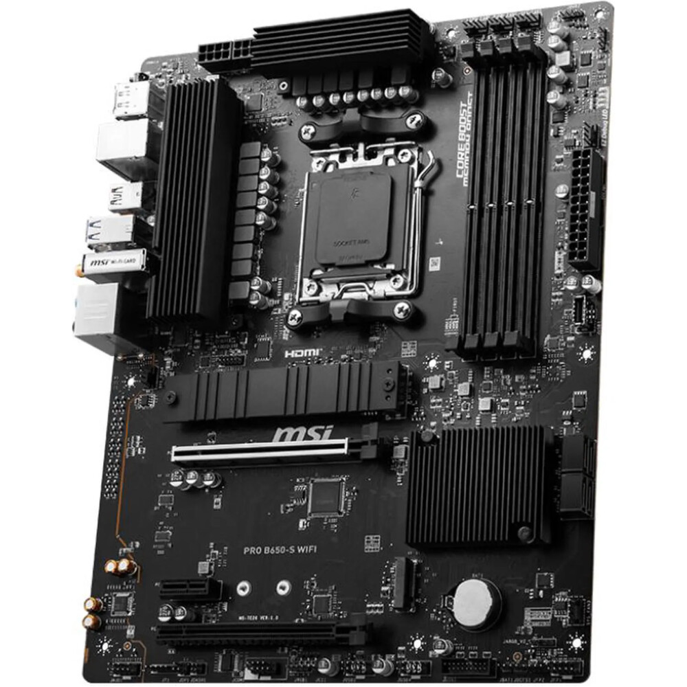 Motherboard MSI PRO B650-S WIFI Socket AM5 ATX - Imagen 4