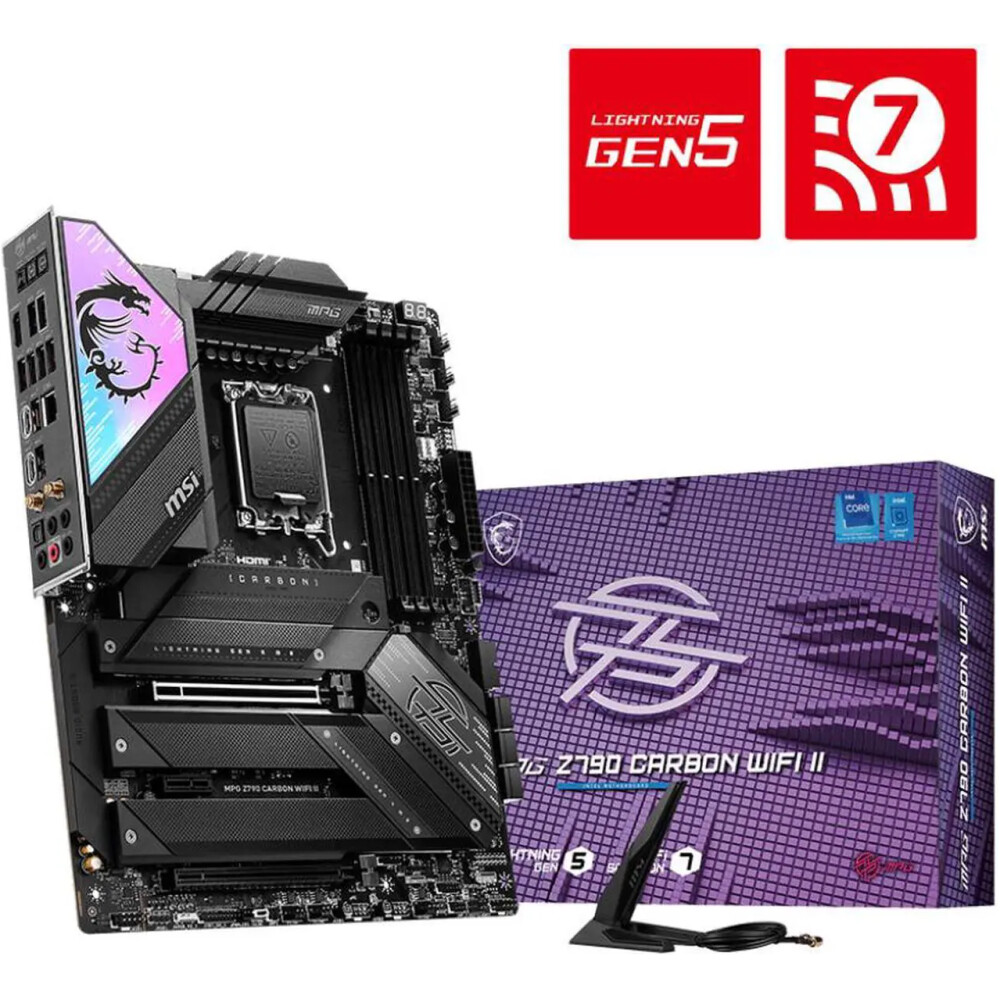Motherboard MSI MPG Z790 CARBON WIFI II Socket LGA1700 ATX - Imagen 1