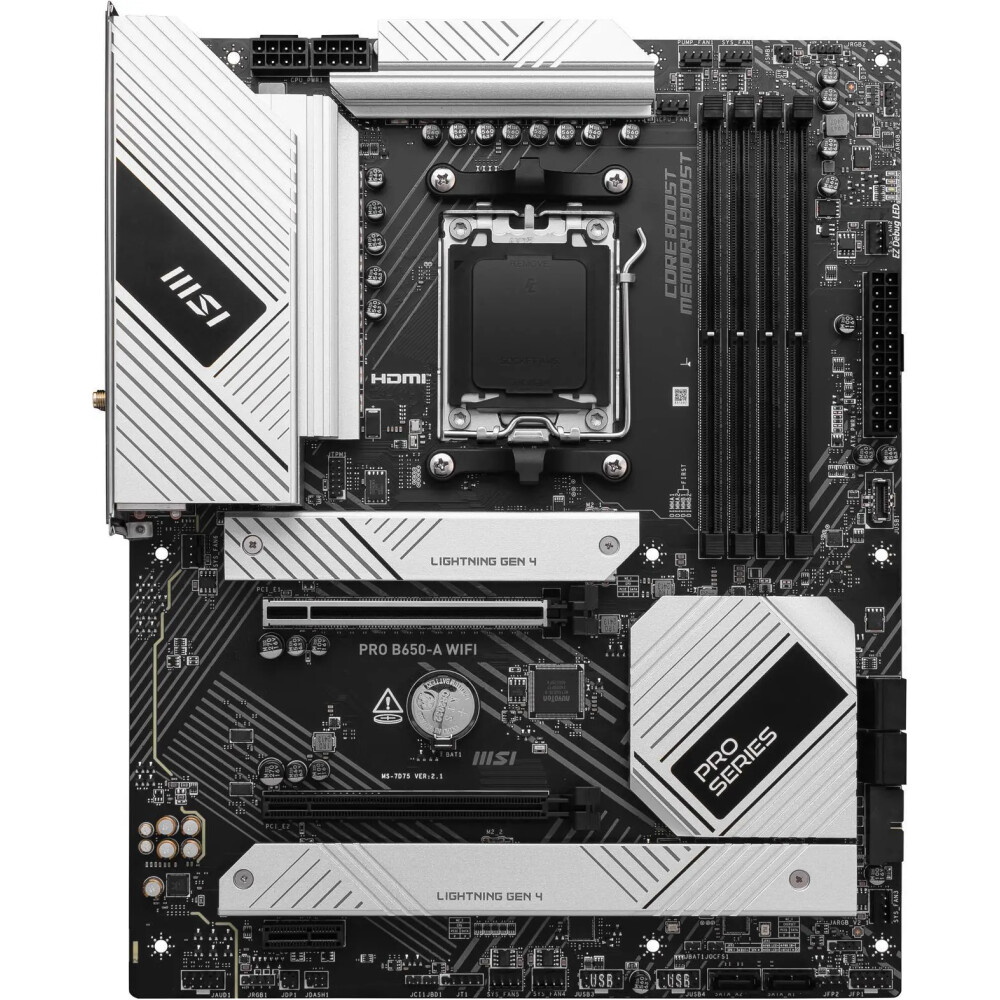 Motherboard MSI PRO B650-A WIFI Socket AM5 ATX - Imagen 2