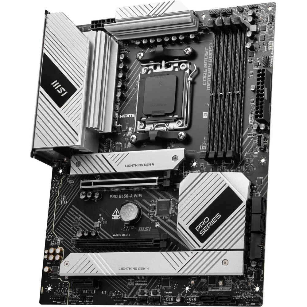 Motherboard MSI PRO B650-A WIFI Socket AM5 ATX - Imagen 4