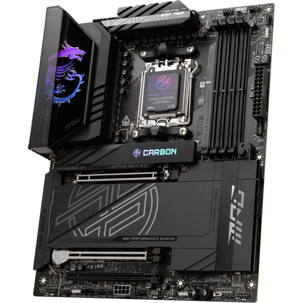 Motherboard MSI MPG X870E CARBON WiFi Socket AM5 ATX - Imagen 4
