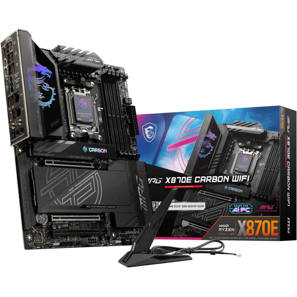 Motherboard MSI MPG X870E CARBON WiFi Socket AM5 ATX - Imagen 7