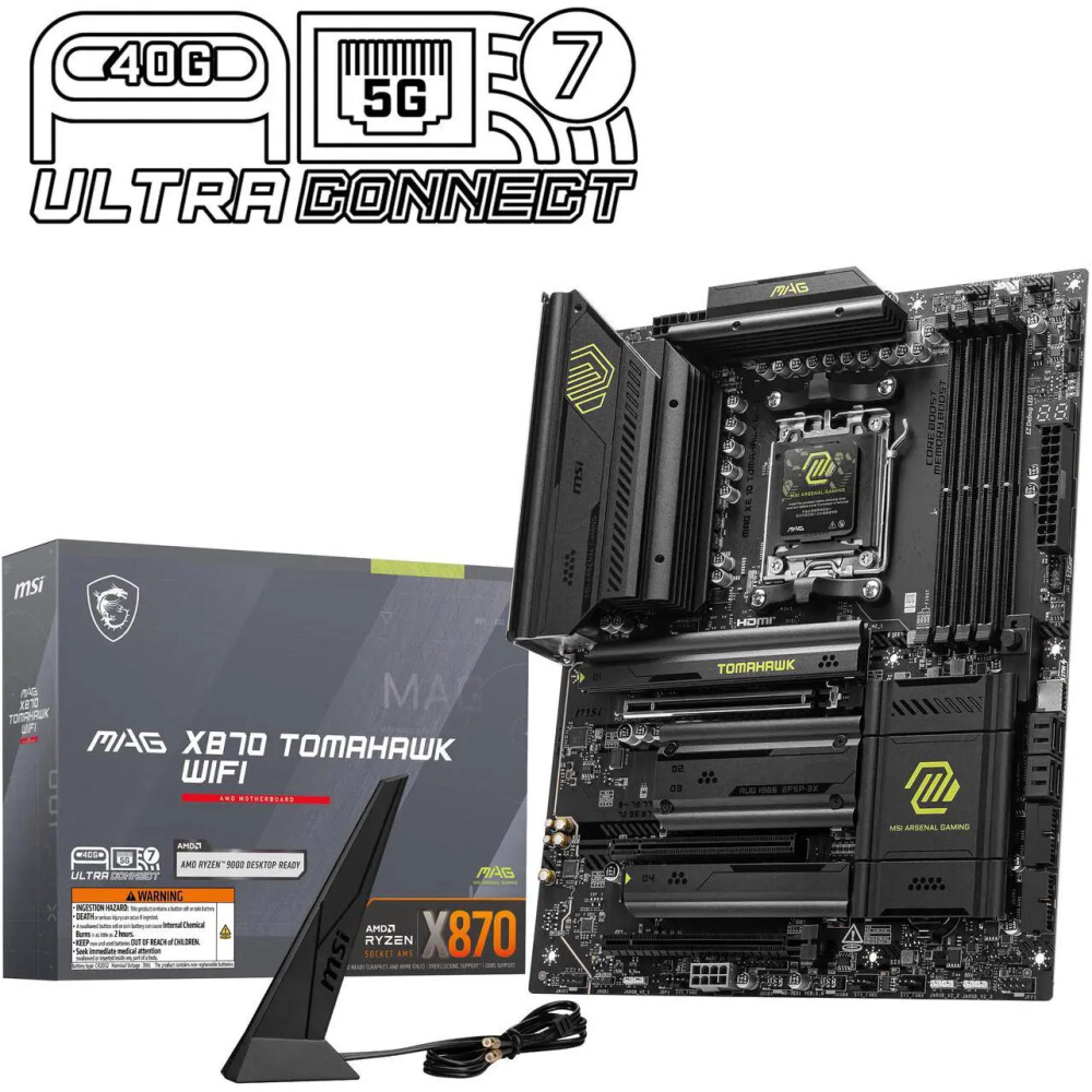 Motherboard MSI MAG X870 TOMAHAWK WiFi Socket AM5 ATX - Imagen 1