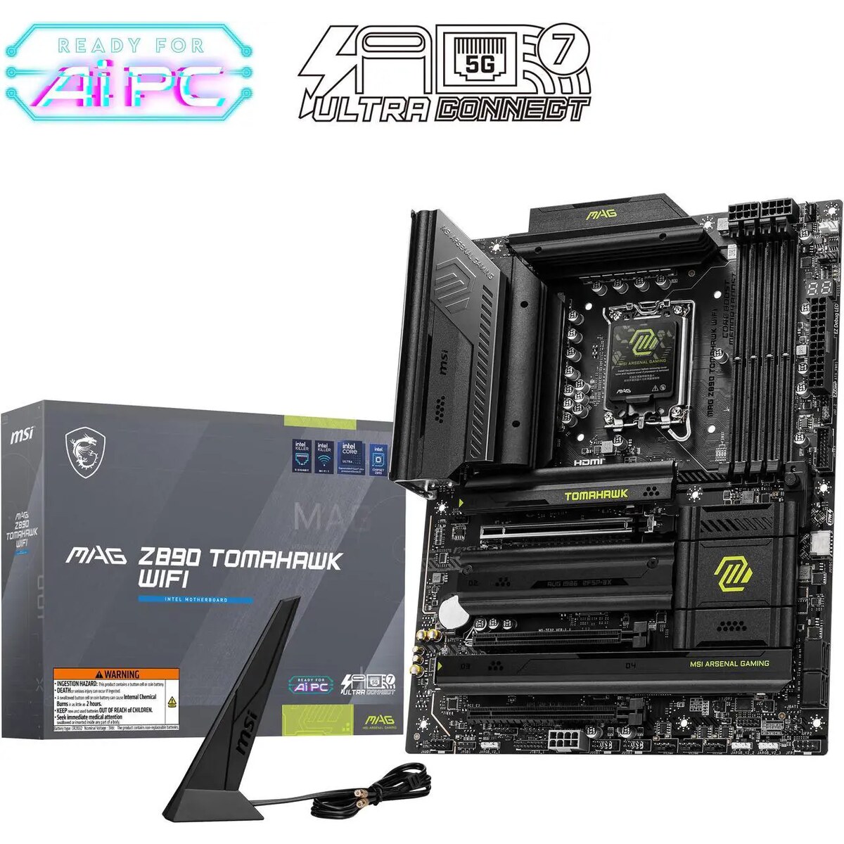 Motherboard MSI MAG Z890 TOMAHAWK WIFI Socket LGA1851 ATX