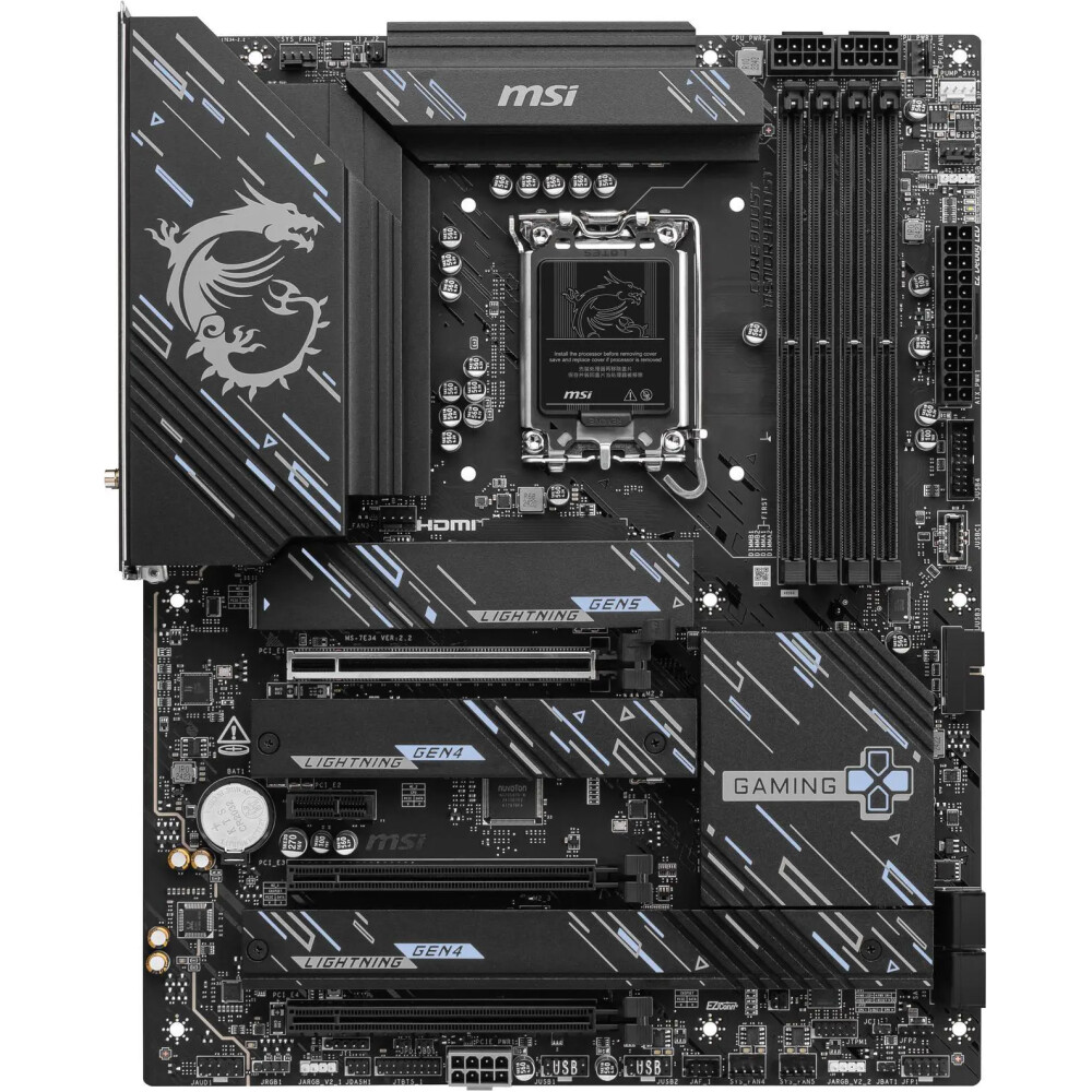 Motherboard MSI Z890 GAMING PLUS WIFI Socket LGA 1851 ATX - Imagen 2