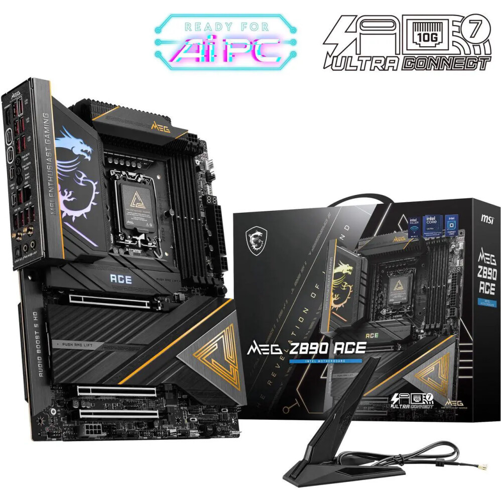 Motherboard MSI MEG Z890 ACE Socket LGA1851 ATX - Imagen 1
