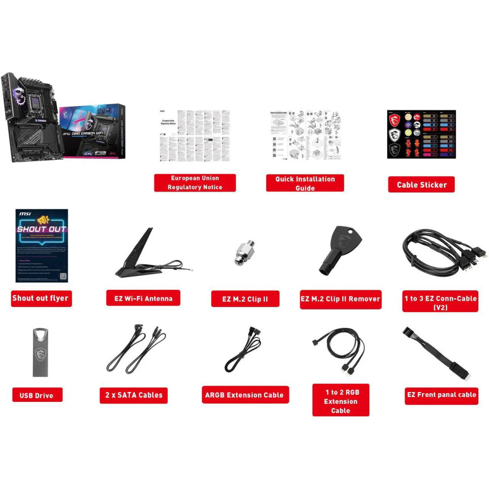 Motherboard MSI MPG Z890 CARBON WIFI Socket LGA1851 ATX - Imagen 7
