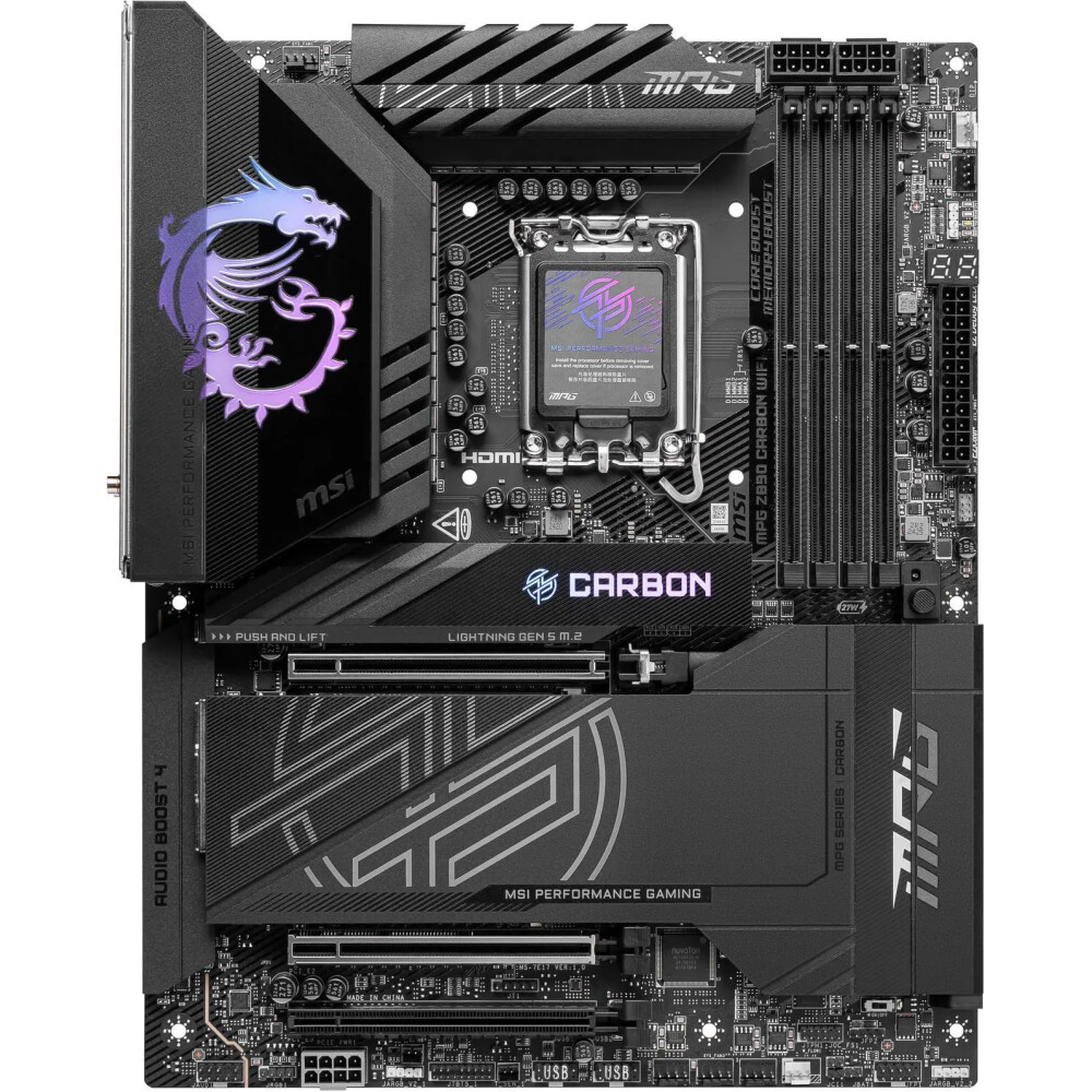 Motherboard MSI MPG Z890 CARBON WIFI Socket LGA1851 ATX - Imagen 3