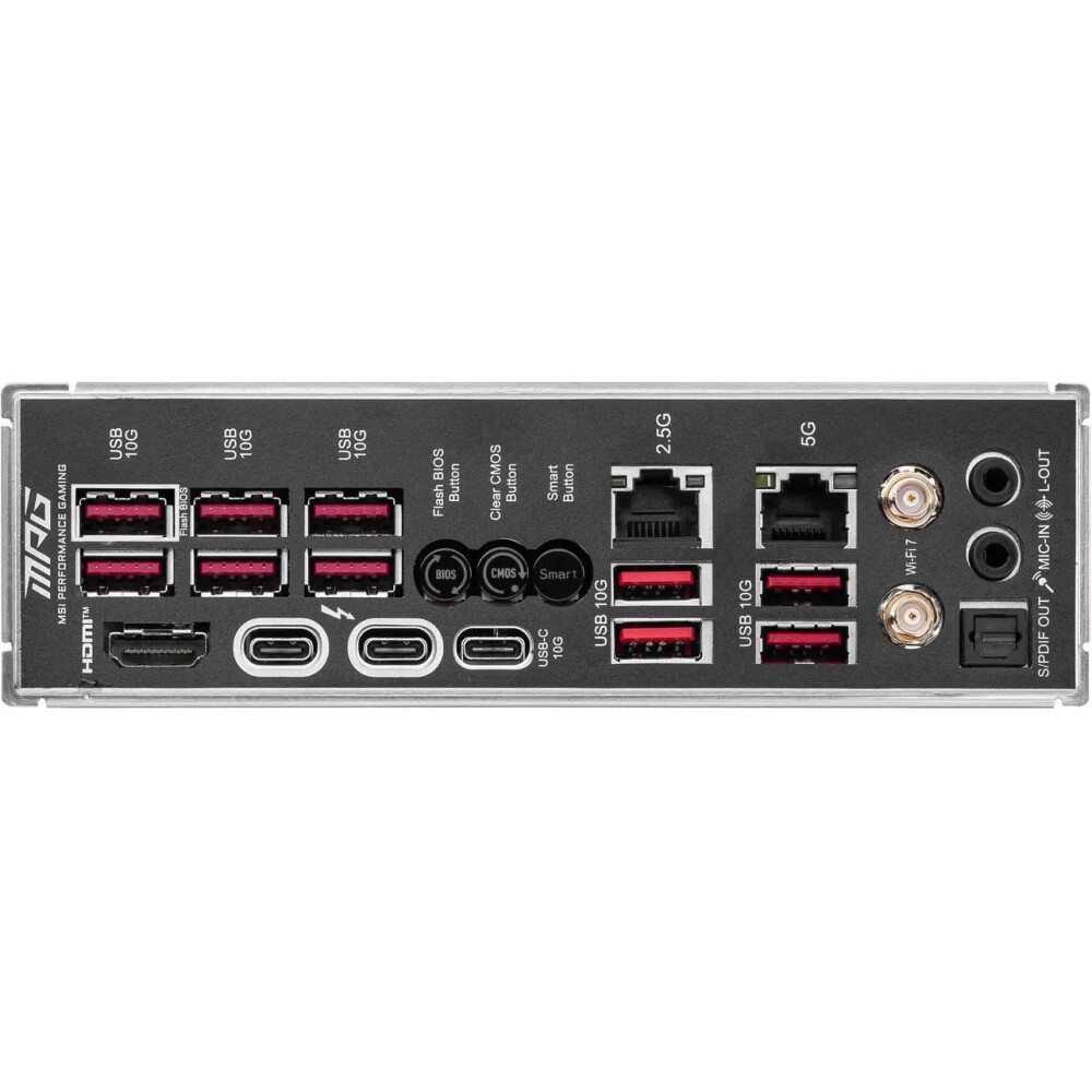 Motherboard MSI MPG Z890 CARBON WIFI Socket LGA1851 ATX - Imagen 5