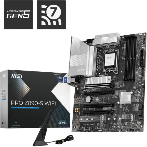 Motherboard MSI PRO Z890-S WIFI Socket LGA1851 ATX