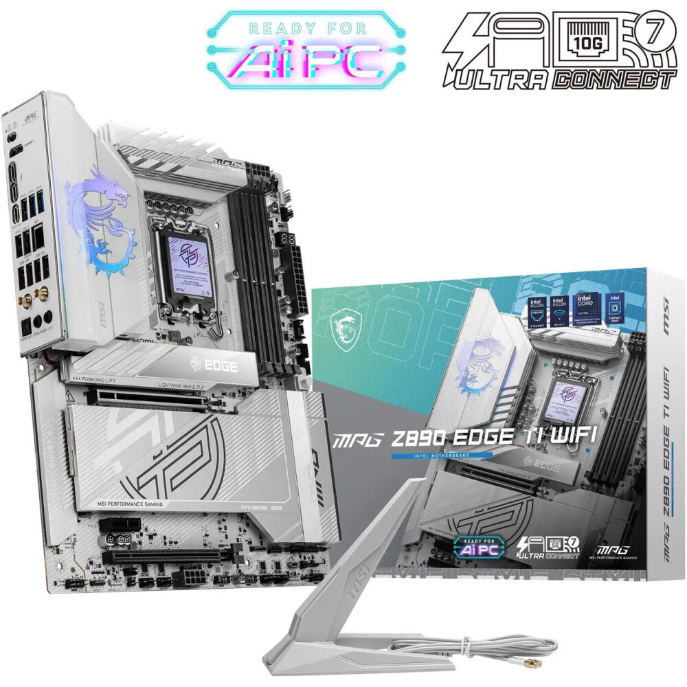 Motherboard MSI MPG Z890 EDGE TI WIFI7 Socket LGA1851 ATX - Imagen 1