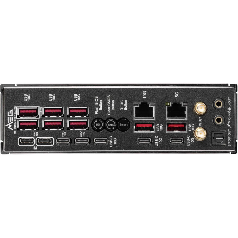 Motherboard MSI MEG X870E GODLIKE Socket AM5 E‑ATX - Imagen 10