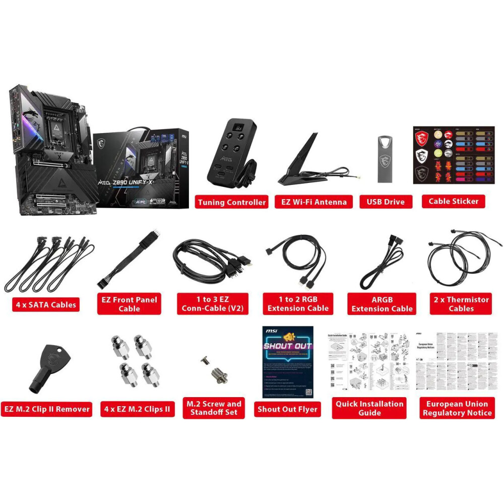 Motherboard MSI MEG Z890 UNIFY-X Socket LGA1851 ATX - Imagen 10